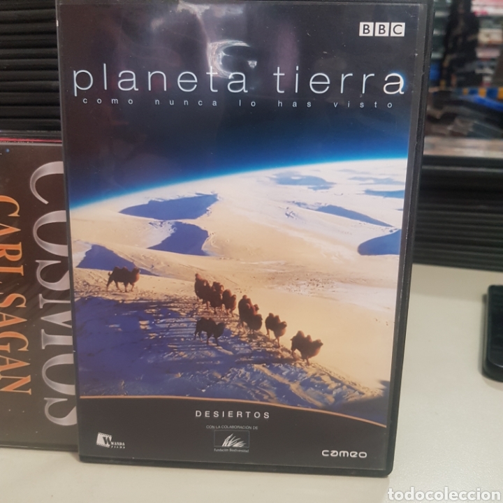 Cinema: DVS12 planeta Tierra desiertos - DVD SEGUNDAMANO TAPA FINA