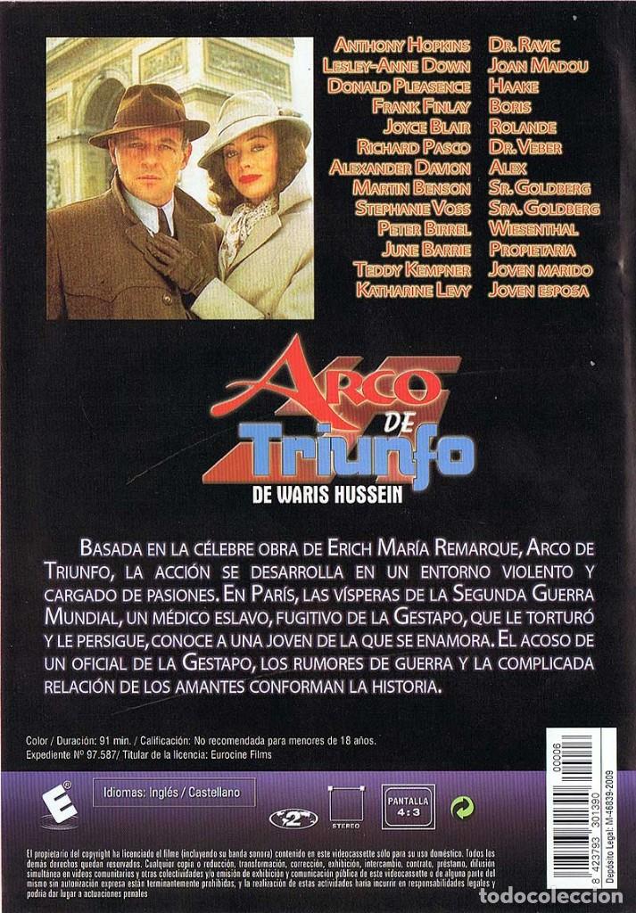 Cine: Arco de Triunfo. DVD - Foto 2