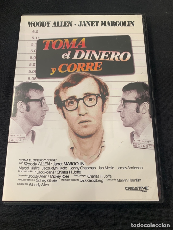 Cinema: S185 TOMA EL DINERO Y CORRE ( dvd Segunda mano )