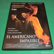 Cine: DVD EL AMERICANO IMPASIBLE / EDICIÓN ESPECIAL 2 DISCOS+DOSSIER [UN SOLO PASE, DE COLECCIONISTA]