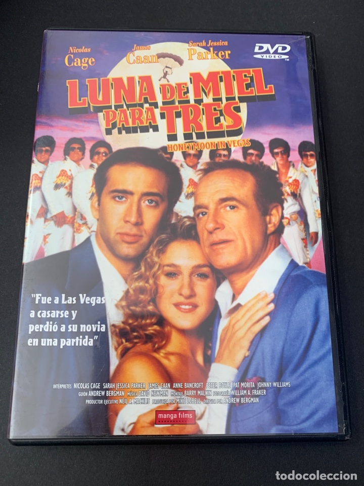 Cinema: S319 LUNA DE MIEL PARA TRES ( dvd Segunda mano )
