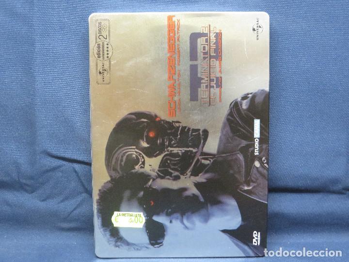 Cine: TERMINATOR  EL JUICIO FINAL  - DVD CAJA METALICA