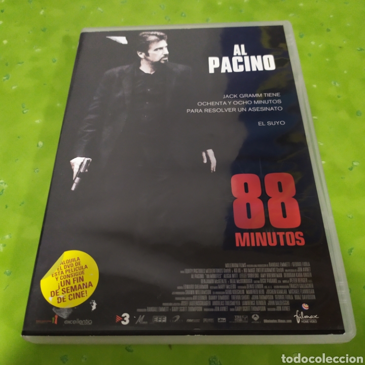 Cinema: (V15) 88 MINUTOS (DVD PROCEDENTE VIDEOCLUB)