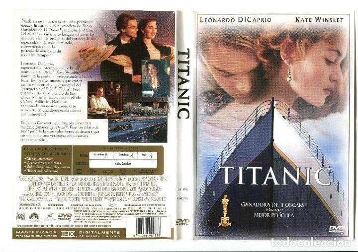 titanic, con leonardo dicaprio. dvd, con caja. - Buy DVD movies on  todocoleccion