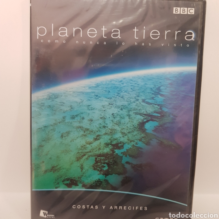 Cin&eacute;ma: DVS7 planeta Tierra costas y arrecifes ‐dvd segunda mano TAPA fina