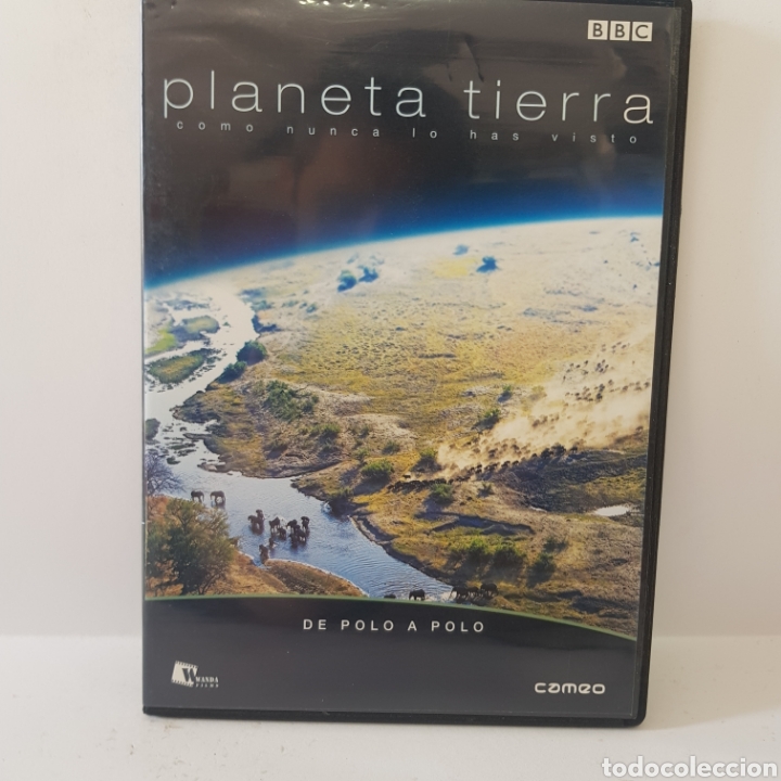 Kino: DVS7 planeta Tierra de polo a polo ‐dvd segunda mano TAPA fina