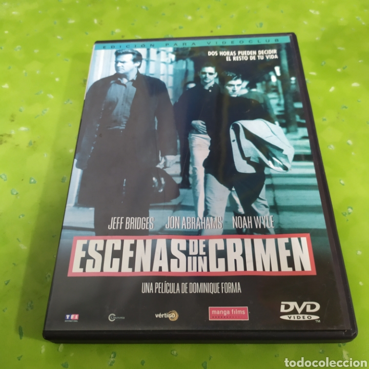 Cinema: (V134) ESCENAS DE UN CRIMEN (DVD PROCEDENTE DE VIDEOCLUB)