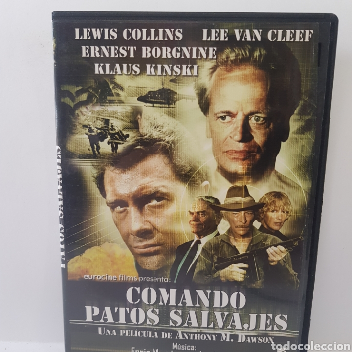 Cin&eacute;ma: DVS6 comando patos salvajes ‐dvd segunda mano TAPA fina