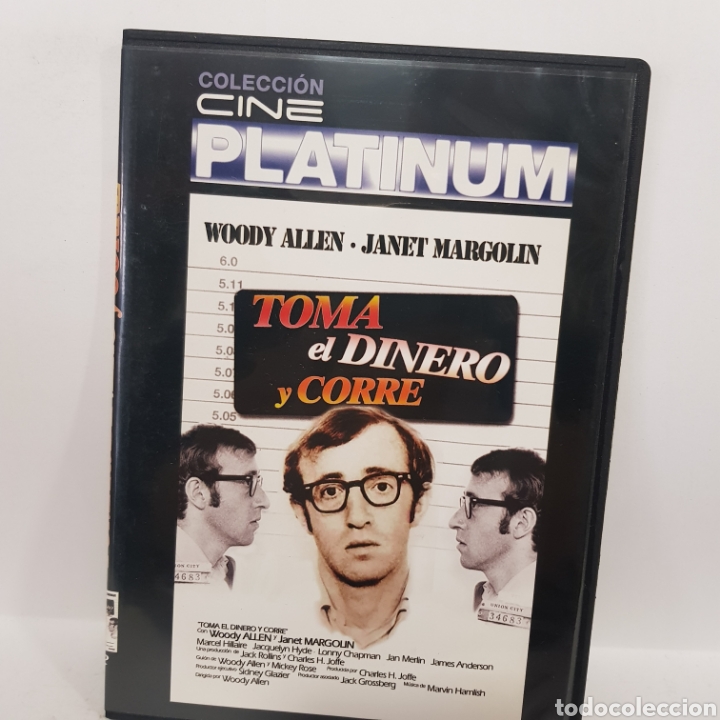 Cinema: DVS8 toma el dinero y corre hombre ‐DVD SEGUNDA MANO TAPA FINA