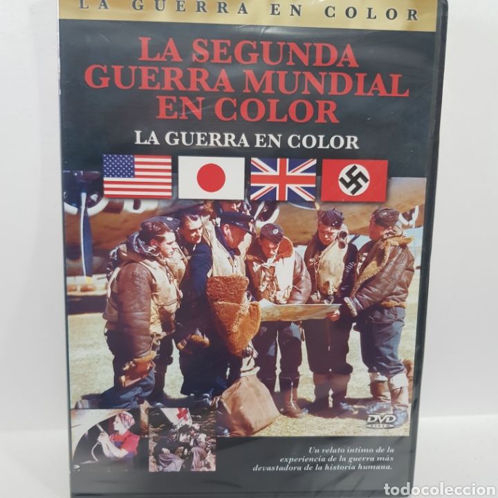Cin&eacute;ma: DVS7 la Segunda Guerra Mundial en color ‐DVD SEGUNDA MANO TAPA FINA
