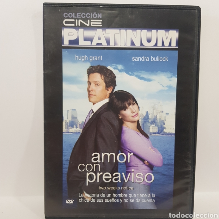 Cinema: (DVS44) amor con preaviso ‐DVD SEGUNDA MANO TAPA FINA