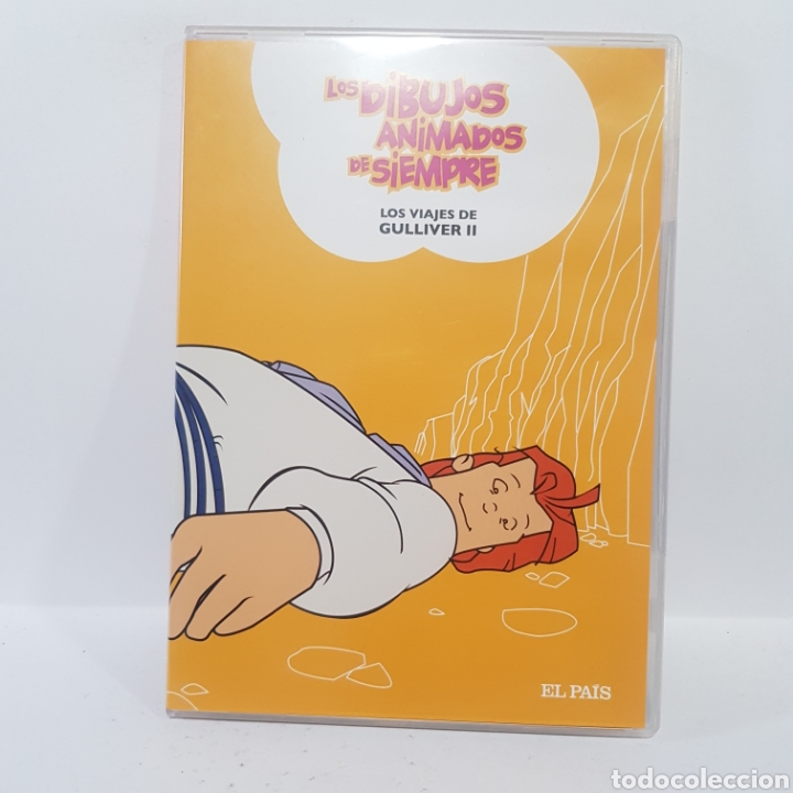 Cine: DVS10 los dibujos animados de siempre los viajes de Gulliver 2 ‐DVD SEGUNDA MANO TAPA FINA