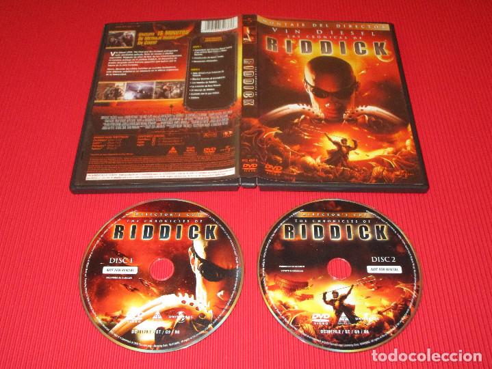 Cinema: LAS CRONICAS DE RIDDICK - 2 DVD - 823 463 3 - UNIVERSAL - MONTAJE DEL DIRECTOR - VIN DIESEL