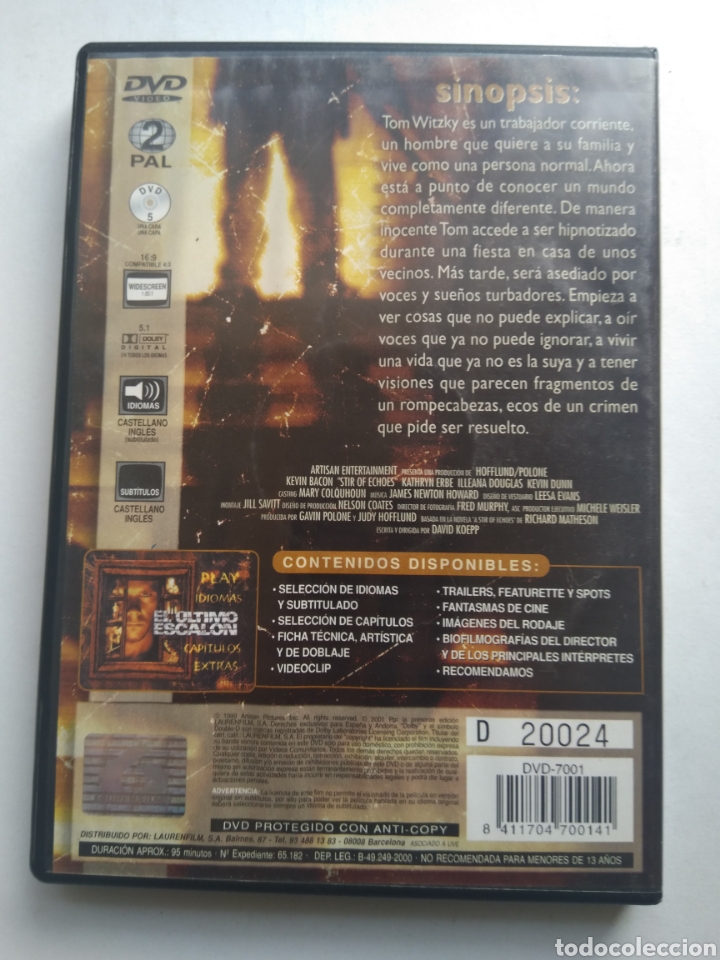 Cine: DVD EL &Uacute;LTIMO ESCAL&Oacute;N - Foto 3