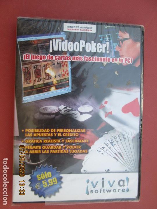 Cinema: VIDEO POKER , EL JUEGO DE CARTAS MAS FASCINANTE EN TU PC - PRECINTADO