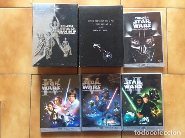 Cine: STAR WARS LA GUERRA DE LAS GALAXIAS TRILOG&Iacute;A DVD CON EXTRAS - EDICI&Oacute;N PLATEADA