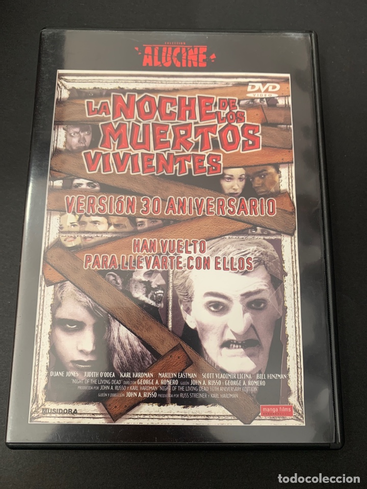 Cinema: S236 LA NOCHE DE LOS MUERTOS VIVIENTES ( dvd Segunda mano )