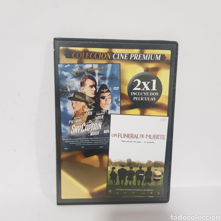 Cine: (DVS 11) cine premium skycaptain Un funeral de muerte ‐ DVD SEGUNDA MANO TAPA FINA