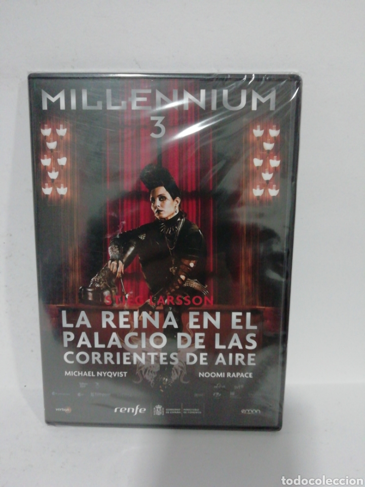 Cine: (DVS 12) milenium 3- DVD SEGUNDA MANO TAPA FINA