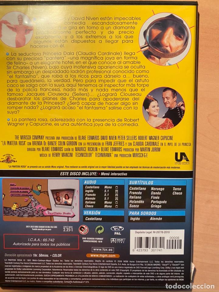 Cine: (OFERTA: 3X2) LA PANTERA ROSA (DVD) - Foto 2