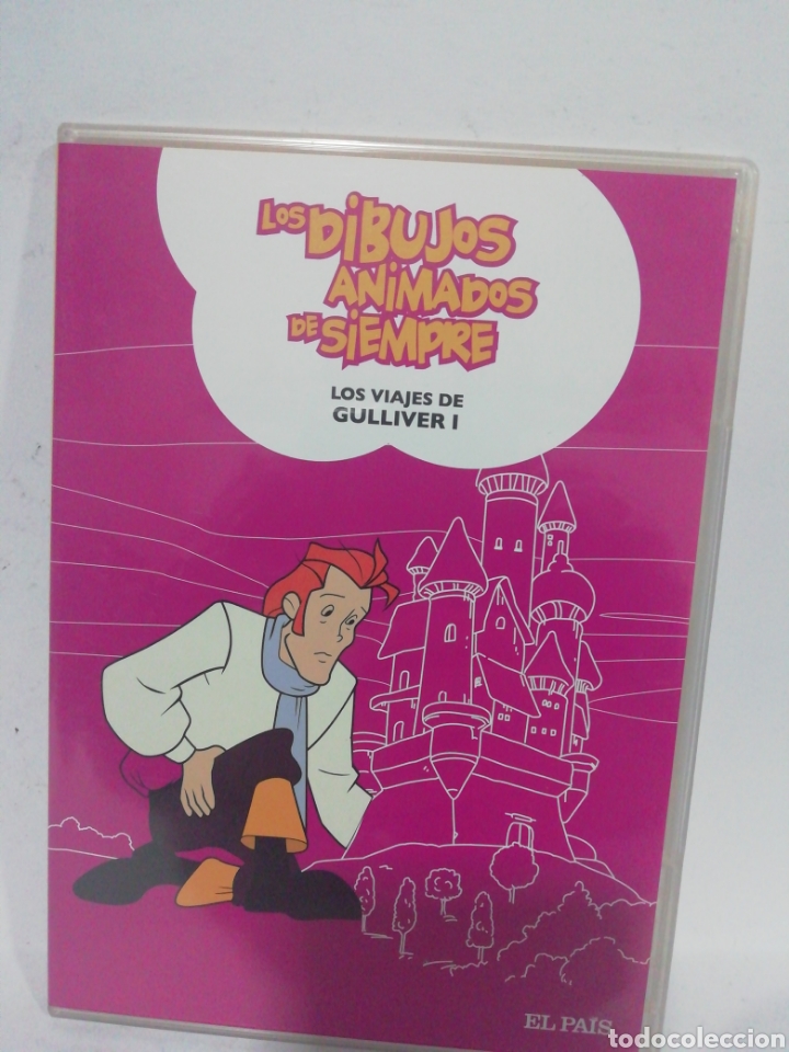 Cine: (DVS 15)los viajes de gullivee 1 - DVD SEGUNDA MANO TAPA FINA