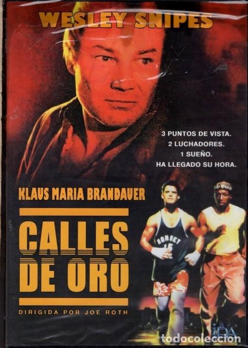 Cine: CALLES DE ORO DVD (WESLEY SNIPES + K.BRANDAUER) EL MEJOR ENTRENADOR DE BOXEO TRABAJABA DE COCINERO