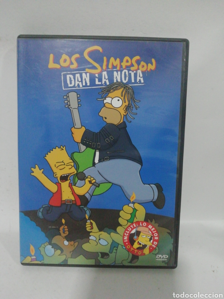 Cinema: (S356) los Simpson Dan la nota- DVD SEGUNDA MANO