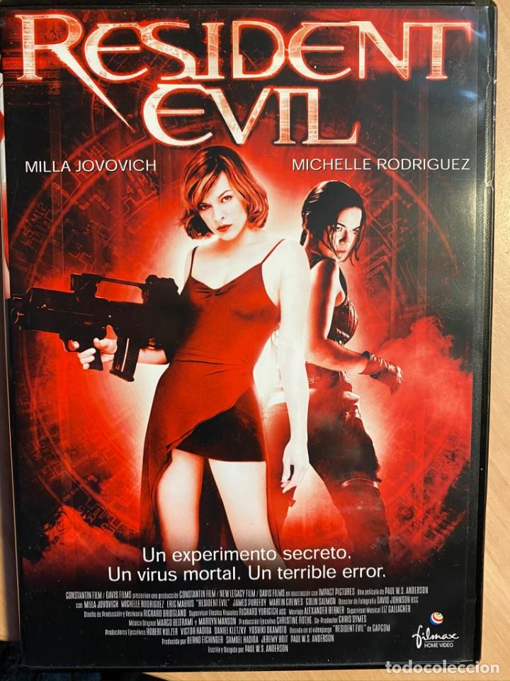 Cine: (OFERTA: 3X2) RESIDENT EVIL (DVD) - Foto 1