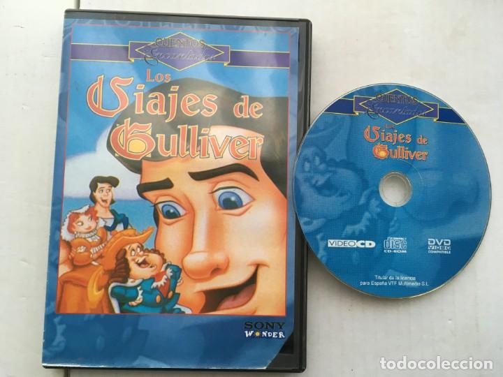 Cine: LOS VIAJES DE GULLIVER CUENTOS ENCANTADOS SONY WONDER PELICULA ANIMACION DVD KREATEN