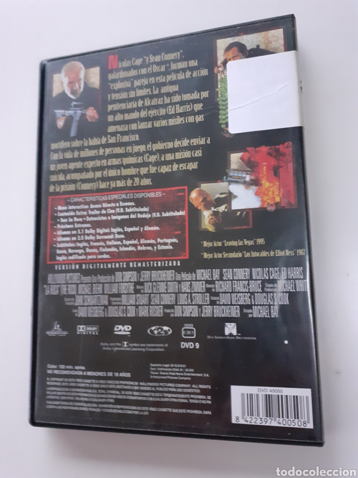 Cine: DVD PEL&Iacute;CULA LA ROCA. - Foto 2