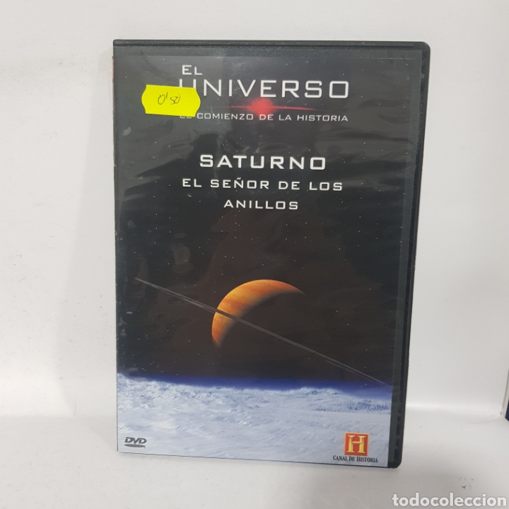 Cine: (DVS 23) el universo Saturno El Se&ntilde;or de los Anillos‐ DVD SEGUNDA MANO TAPA FINA