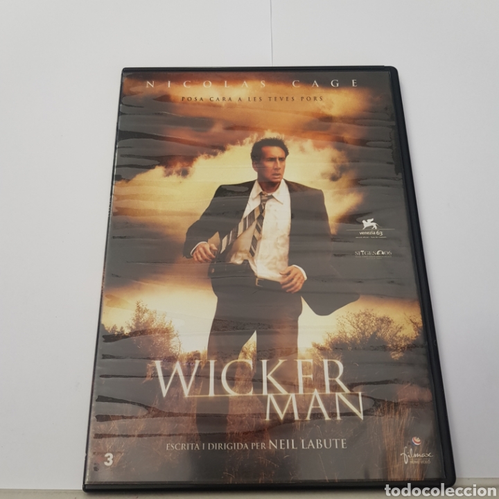 Cine: (DVS 22) Wicker Man ‐ DVD SEGUNDA MANO TAPA FINA