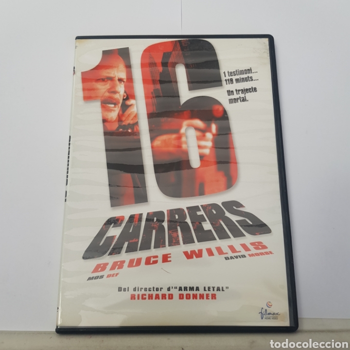 Cine: (DVS 22) 16 carrers ‐ DVD SEGUNDA MANO TAPA FINA