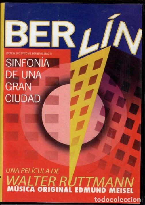 Cine: BERLIN SINFONIA DE UNA CIUDAD dvd : UNA PELICULA IRREEMPLAZABLE DE BERLIN EN 1927. (LEER)