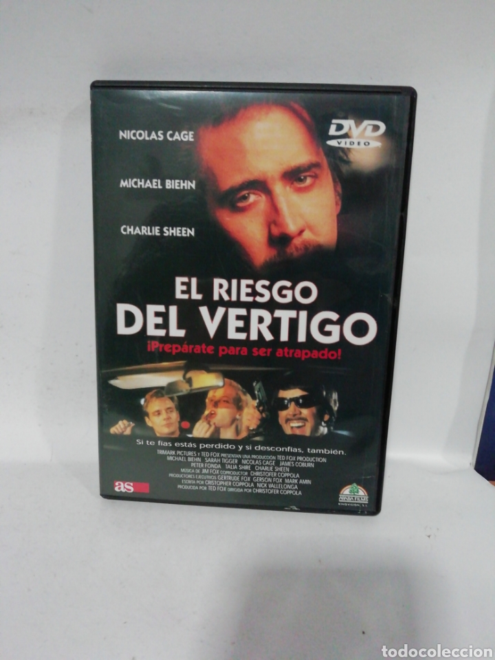 Cine: (S 360) el riesgo del vertigo- DVD SEGUNDA MANO