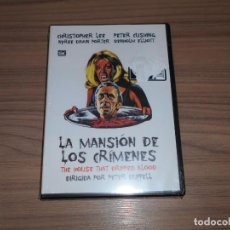 Cine: LA MANSION DE LOS CRIMENES DVD CHRISTOPHER LEE PETER CUSHING NUEVA PRECINTADA