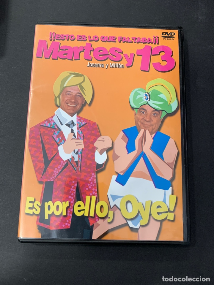 Cine: (S365) MARTES Y 13 - ES POR ELLO OYE( dvd Segunda mano )