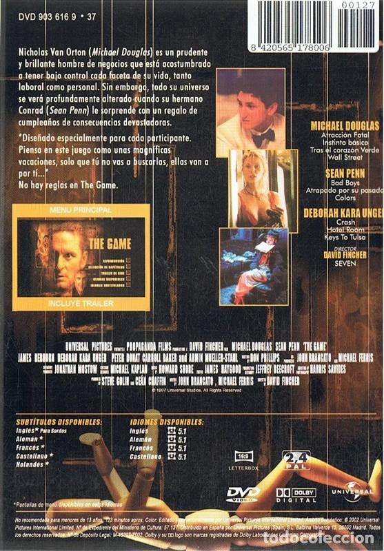 Cine: THE GAME MICHAEL DOUGLAS - Foto 2