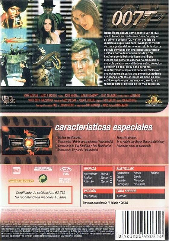 Cine: VIVE Y DEJA MORIR ROGER MOORE - Foto 2