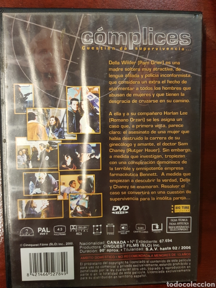 Cine: C&Oacute;MPLICES DVD - Foto 2