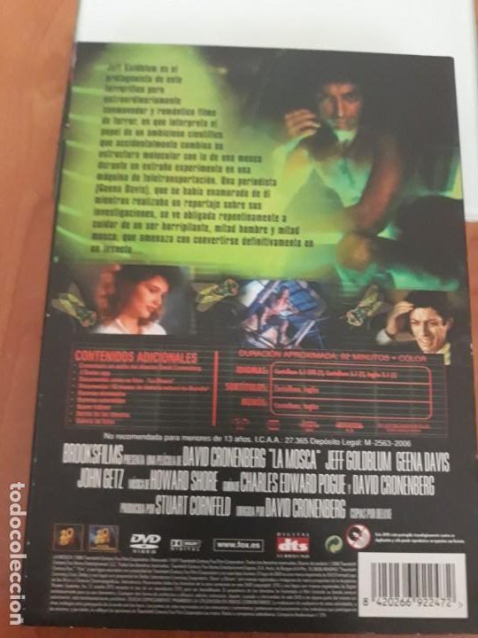 Cine: La mosca. 2 dvd - Foto 3