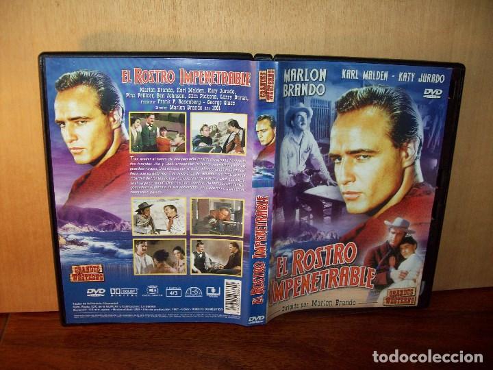 Cine: EL  ROSTRO IMPENETRABLE  - MARLON  BRANDO  -  KARL  MALDEN - DIRIGE  MARLON  BRANDO -  DVD