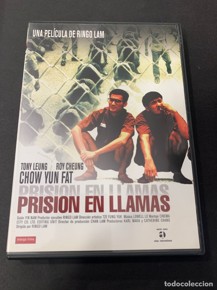 Cinema: (S371) PRISION EN LLAMAS ( dvd Segunda mano )