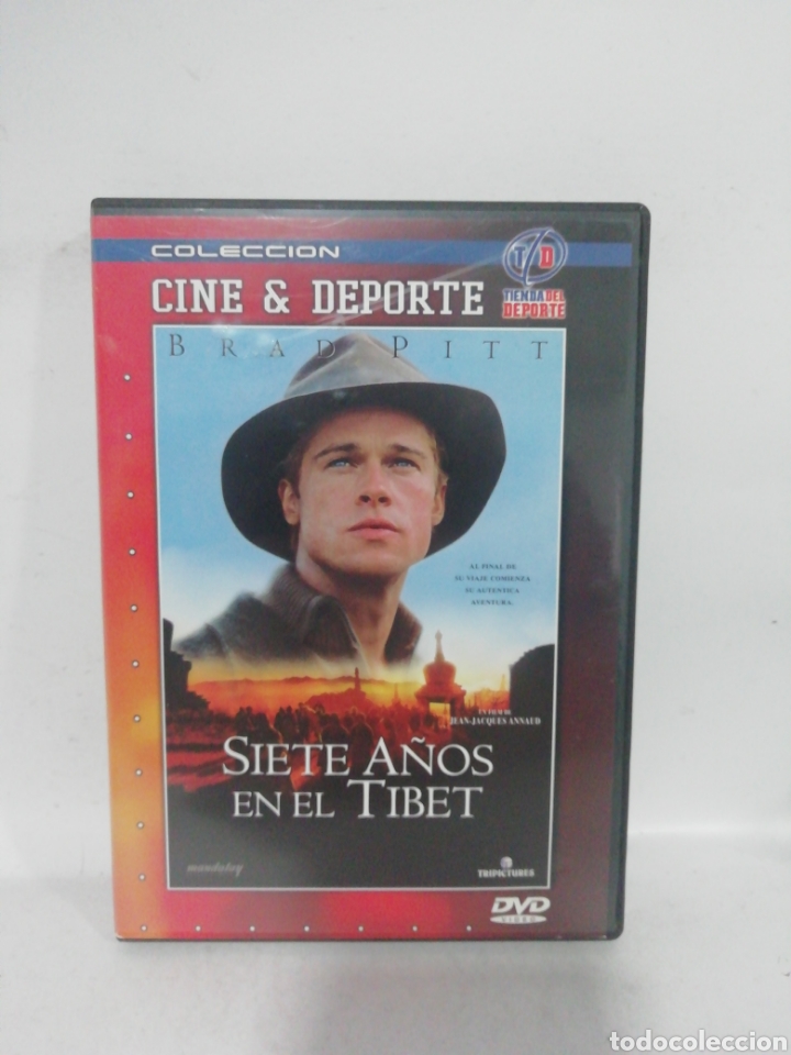 Cine: (S 368) siete a&ntilde;os en el tibet- DVD SEGUNDA MANO