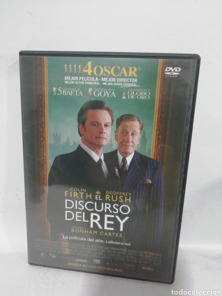 Cine: (S 376)el discurso del rey - DVD SEGUNDA MANO