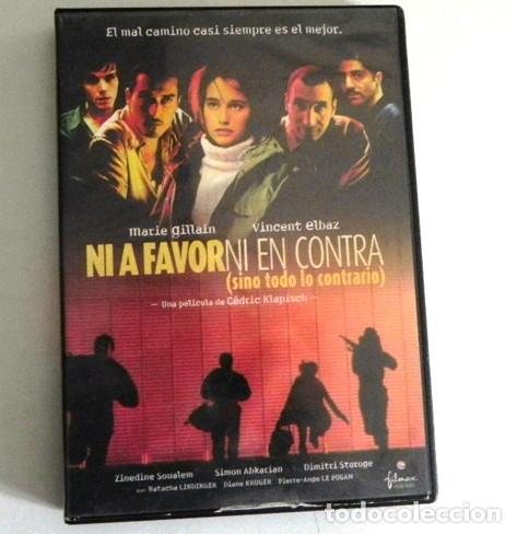 Cine: NI A FAVOR NI EN CONTRA SINO TODO LO CONTRARIO DVD PEL&Iacute;CULA SUSPENSE ACCI&Oacute;N MARIE GILLAIN ELBAZ ROBO
