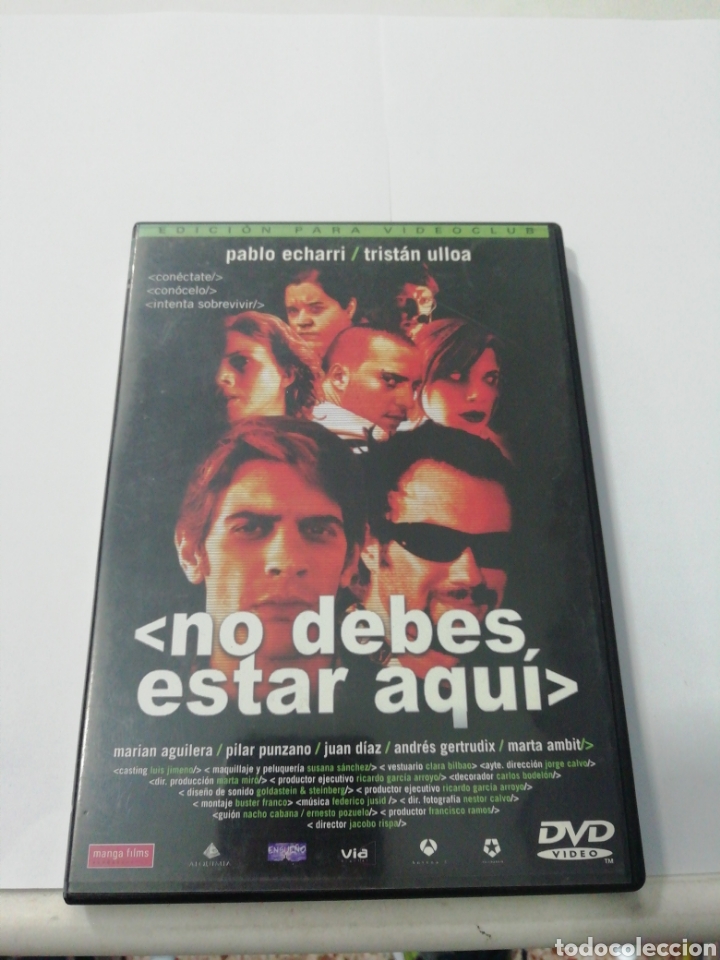 Kino: (V 137)no debes estar aqui - DVD SEGUNDA MANO VIDEOCLUB