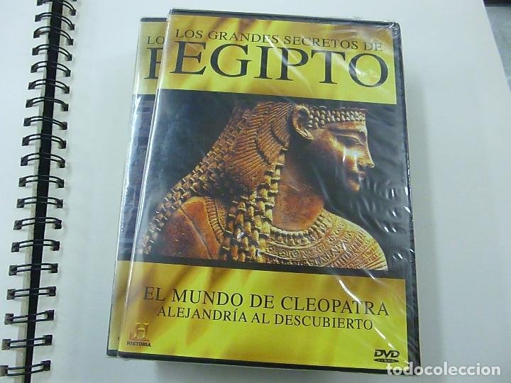 Cine: LOS GRANDES SECRETOS DE LOS DIOSES -EL MUNDO DE CLEOPATRA.ALEJANDRIA AL DESCUBIERTO- DVD -N