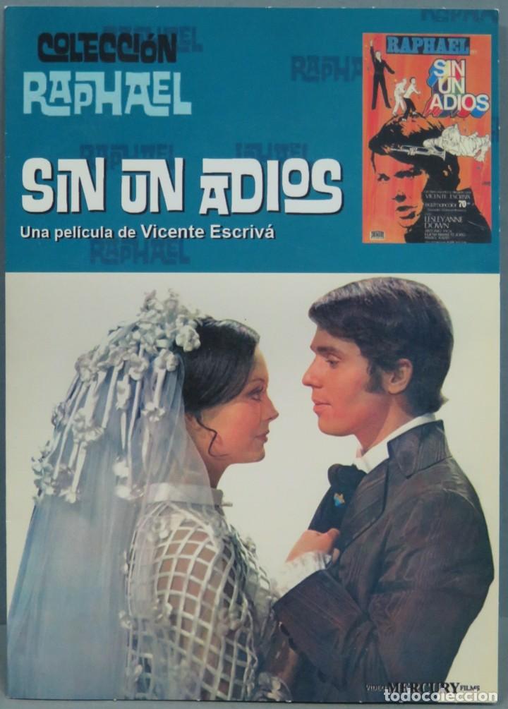 Cine: DVD. SIN UN ADIOS. RAPHAEL - Foto 1