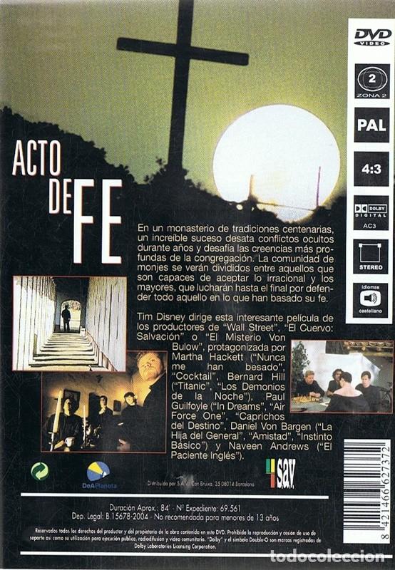 Cine: ACTO DE FE MARTHA HACKETT - Foto 2